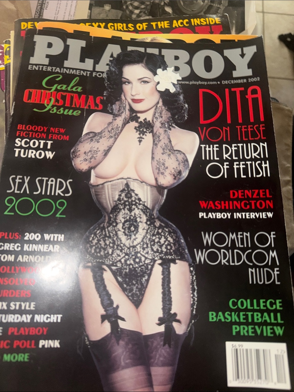 PLAYBOY Pinup Cover - Dita Von Teese